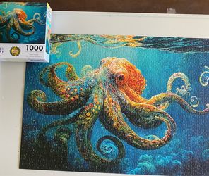 Octopus 1000 piece puzzle
