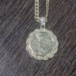 18k Gold Chain With Ring