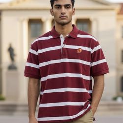Joe College Authentic USC Trojan Polo  Shirt Men’s Size XL 