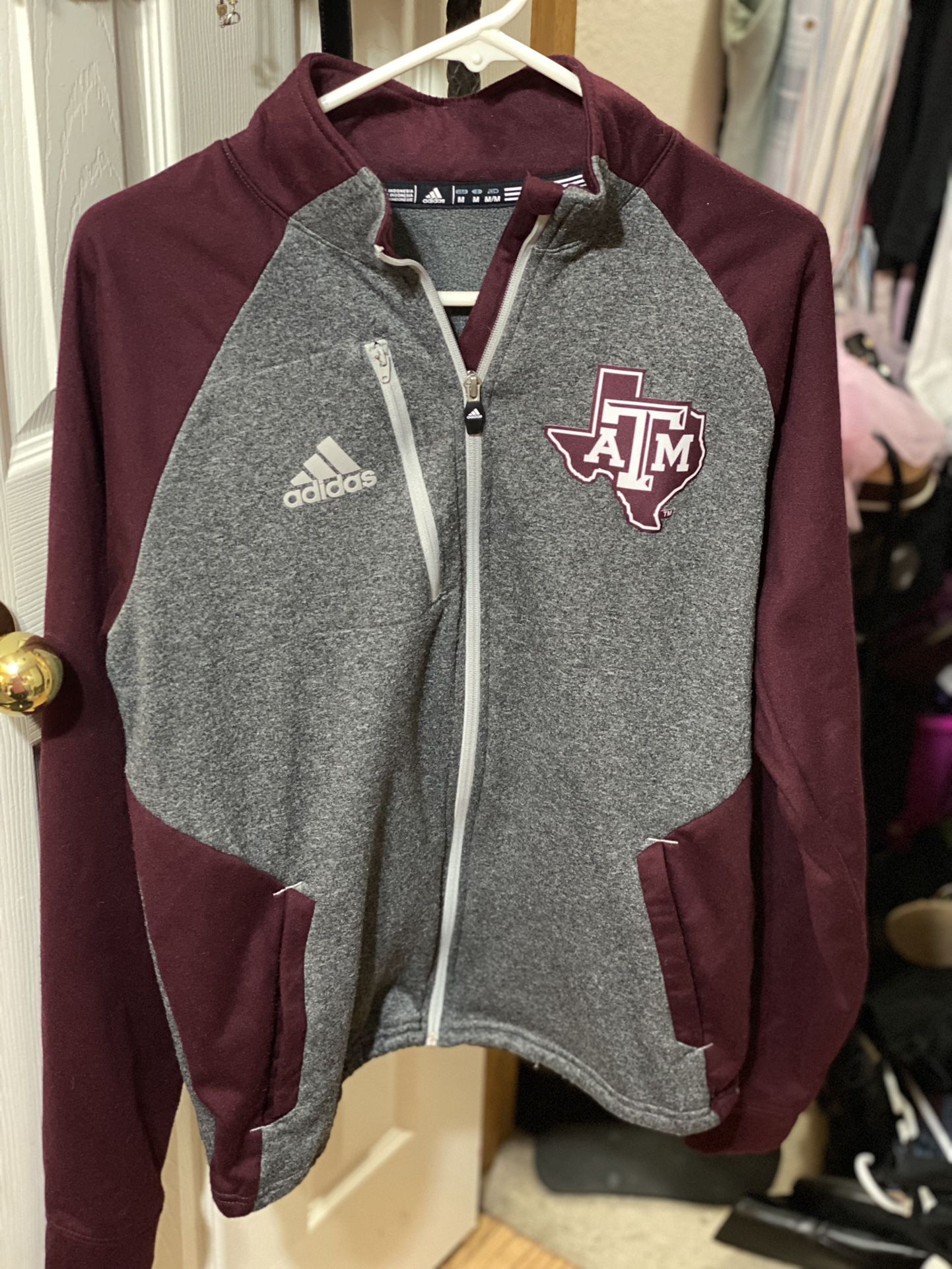 Adidas Texas A&M Jacket