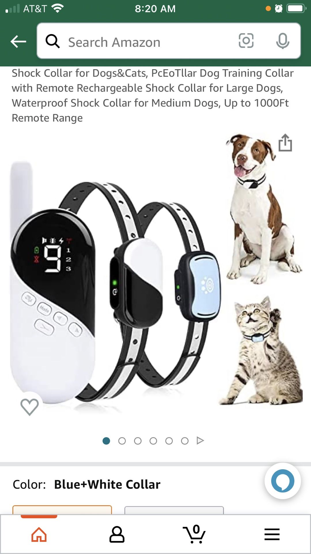 Brand new dog training collar $25