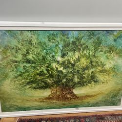 Beautiful Limited Edition Large Tree Giclee Canvas Painting