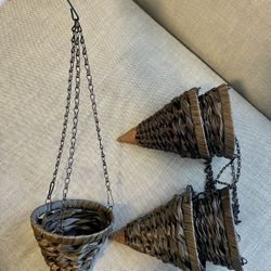 Garden Planters Hanging Cones (5)