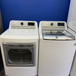 LG Set Washer And Dryer Gas