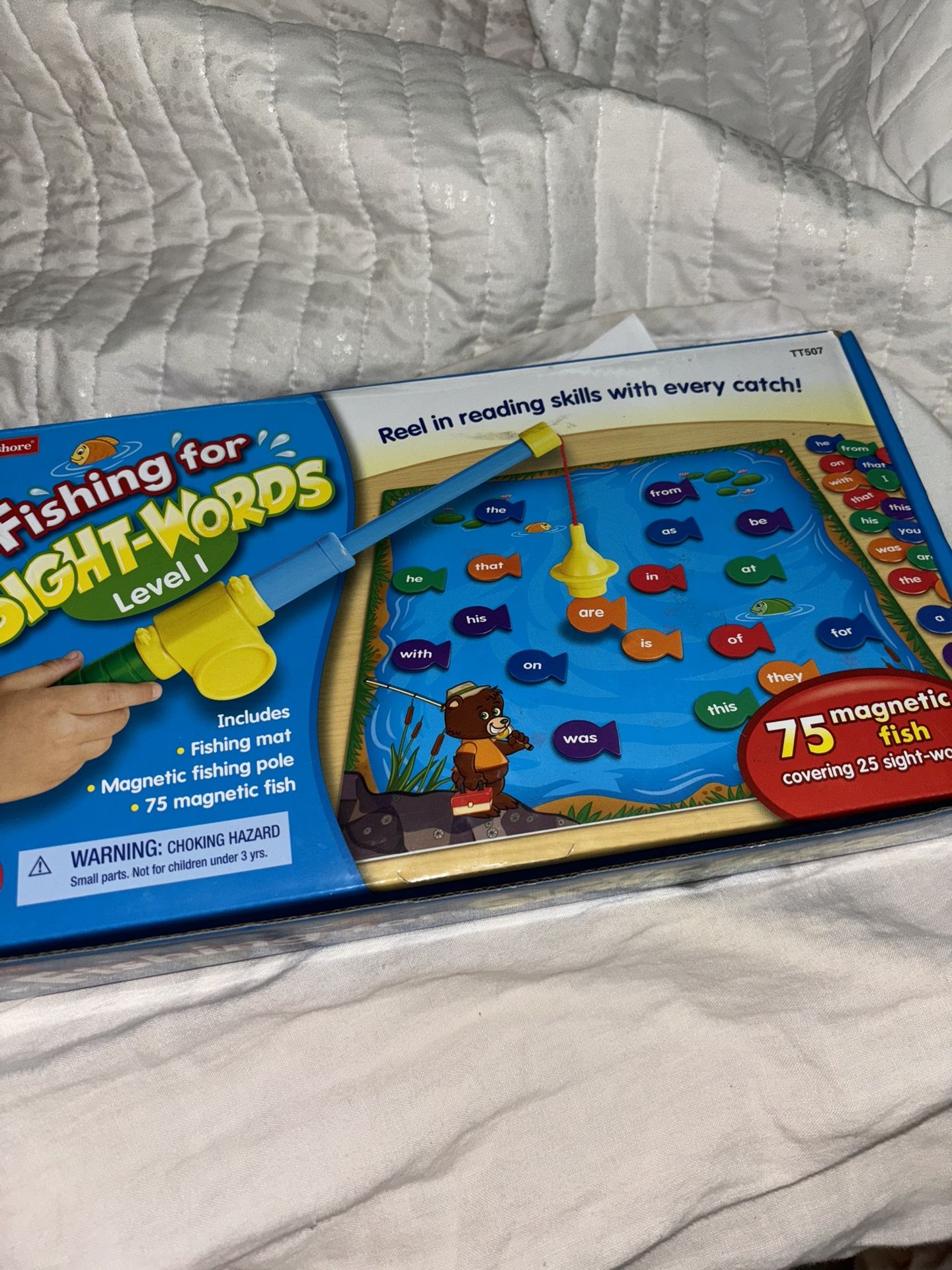 Fishing Site Word Game