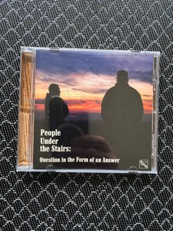 Rare CD People Under The Stairs “Question In The Form Of An Answer” VG Rap Hip Hop PUTS