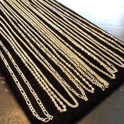 NEW 10K GOLD 24IN CHAINS FOR SALE 