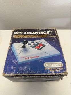 Nintendo NES Advantage Joystick with Box Manuals