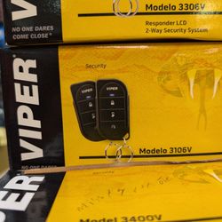Viper 3106V car alarm system, also known as the Viper 350 PLUS 1-Way Security System. 