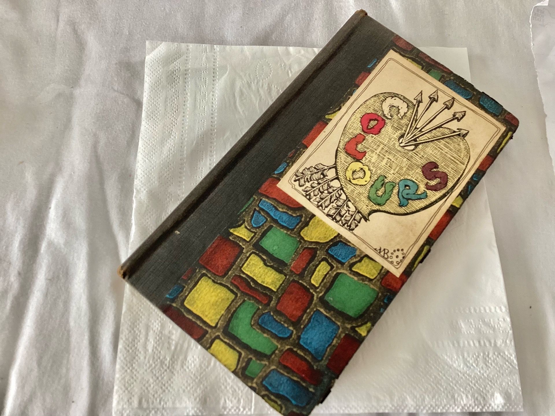 1929 Colours by Remy de Gourmont Blue Faun Publishers Guilbert Guerney Limited Ed. Numbered A. Beardsley Illustrated