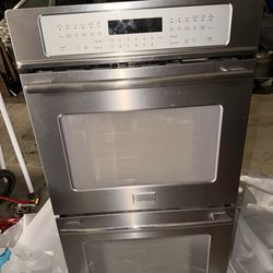27” Double Electric wall oven stainless steel