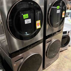 LG WKE100HVA WashTower Laundry Center Washer Dryer KJS