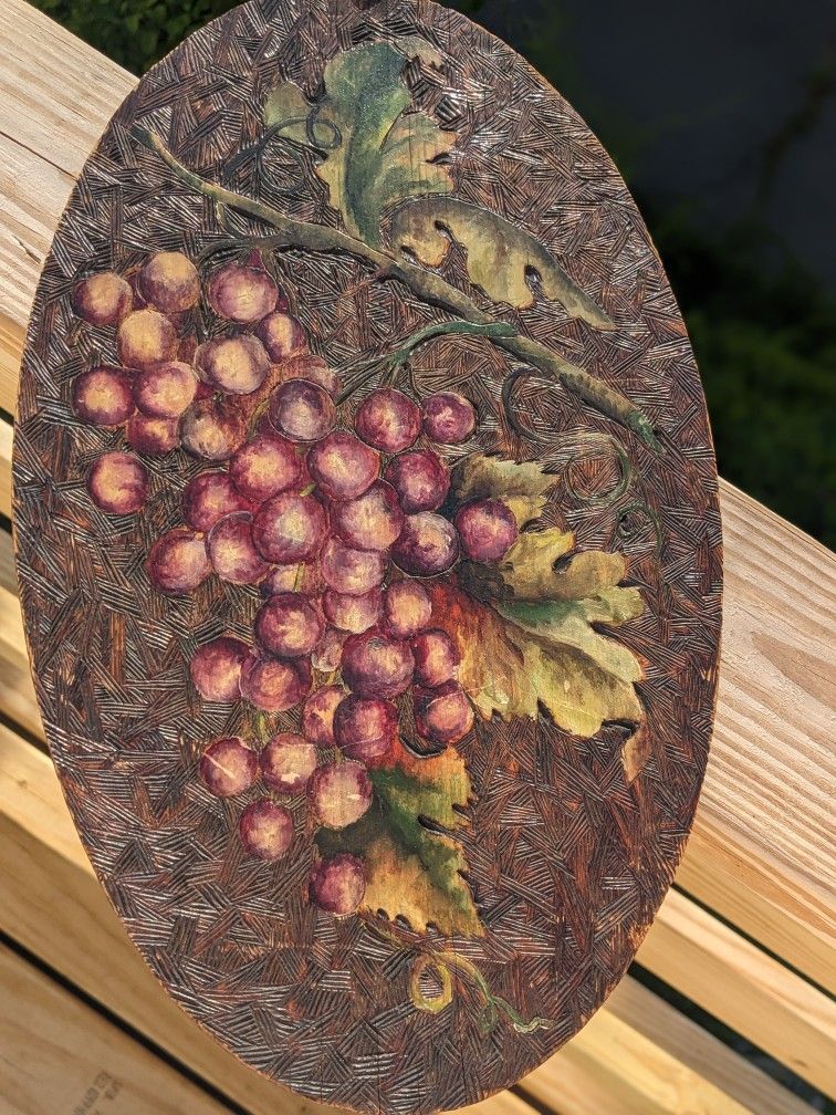 Vintage Wooden Art