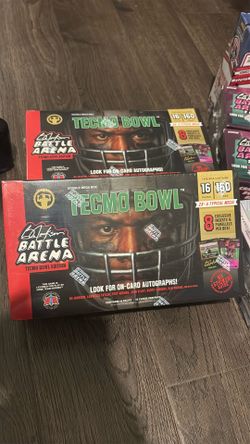 Bo Jackson tecmo bowl double mega box
