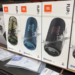 JBL Flip 6 Bluetooth Speaker (12hrs Battery)