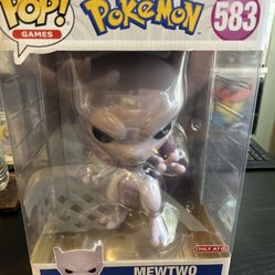Mewtwo Jumbo 10 inch Funko Pop! Pokemon #583 Target Exclusive