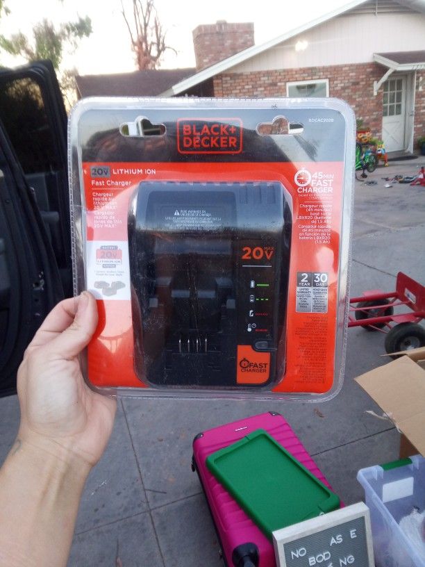 Black And Decker Fast Charger