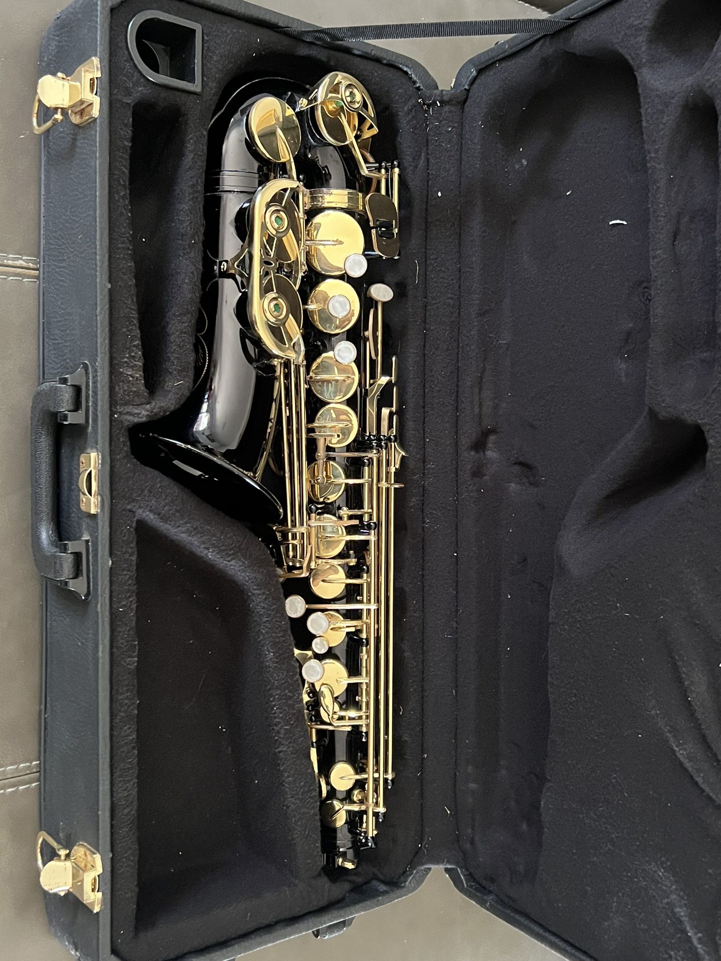 Brass Eb Alto Saxophone Sax Gold/Black