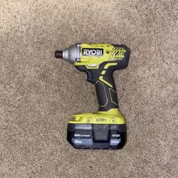 Ryobi Impact Driver With Battery