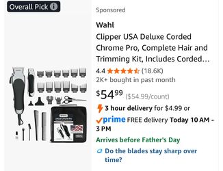Wahl Hair clippers and trimmer
