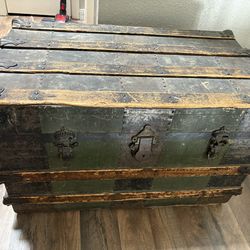Antique Steamer Trunk