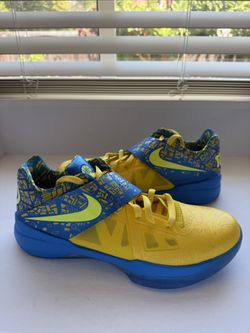 Nike Zoom KD 4 Basketball Shoes FZ5916-400 Scoring Title Mens Size 10.5