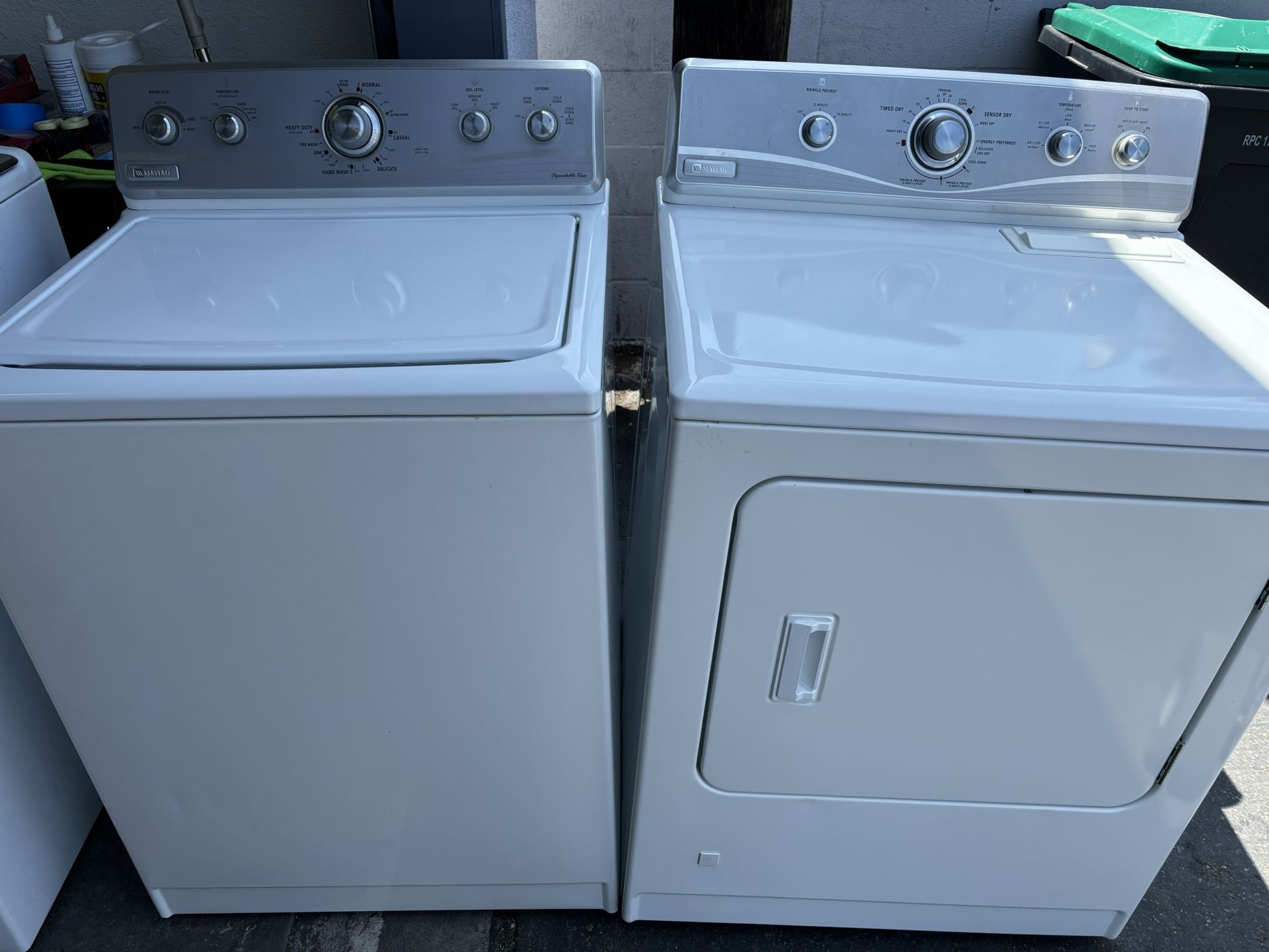 Maytag Washer And Dryer Gas Set