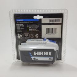 New Hart 20 V Battery 4.0Ah Lithium-Ion Battery HPB03