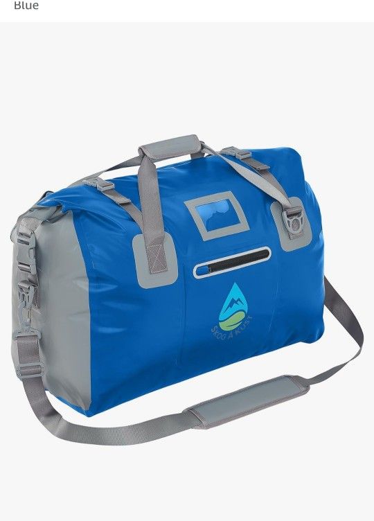 Skog A Kust Waterproof Duffle Bag- Navy Blue