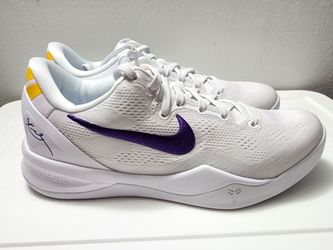 Nike Kobe 8 (Lakers Home) - Size 7.5 Men's, Size 9 Women's