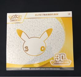 30th Celebration Pokemon Elite Trainer Box - ME: 30th Celebration (30C)