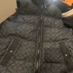 Coach Puffer And Hoodie