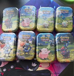 Pokemon Ascended Heroes mini tins - Mega Evolutiob