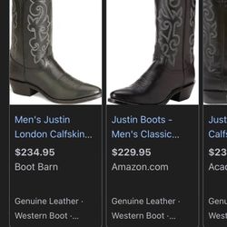 Justin’s Boots