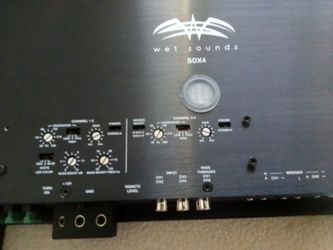 WET SOUNDS SDX4 AMP