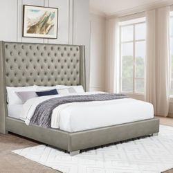 UPHOLSTERY PLATFORM BED NEW IN BOX 