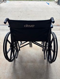 Over sized Drive Medical Wheelchair