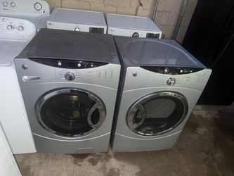 Stackable GE FRONT LOAD washer and electric dryer 3.5&7.0 CUFT