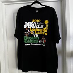 2008 NBA Finals Lakers Celtics T-shirt. 