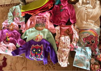 Toddler Girl Clothing Bundle Mixed Lot