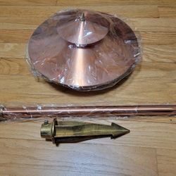 Outdoor Copper Lighting. 7 Pcs.