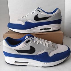 Size 15 Nike Air Max 1 Deep Royal Blue Men’s Casual Sneakers FD9082-100 