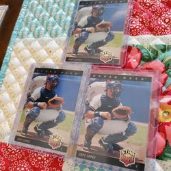 Atlanta Braves Javy Lopez 3 1993 Upper Deck Star Rookie Baseball Cards Lot 