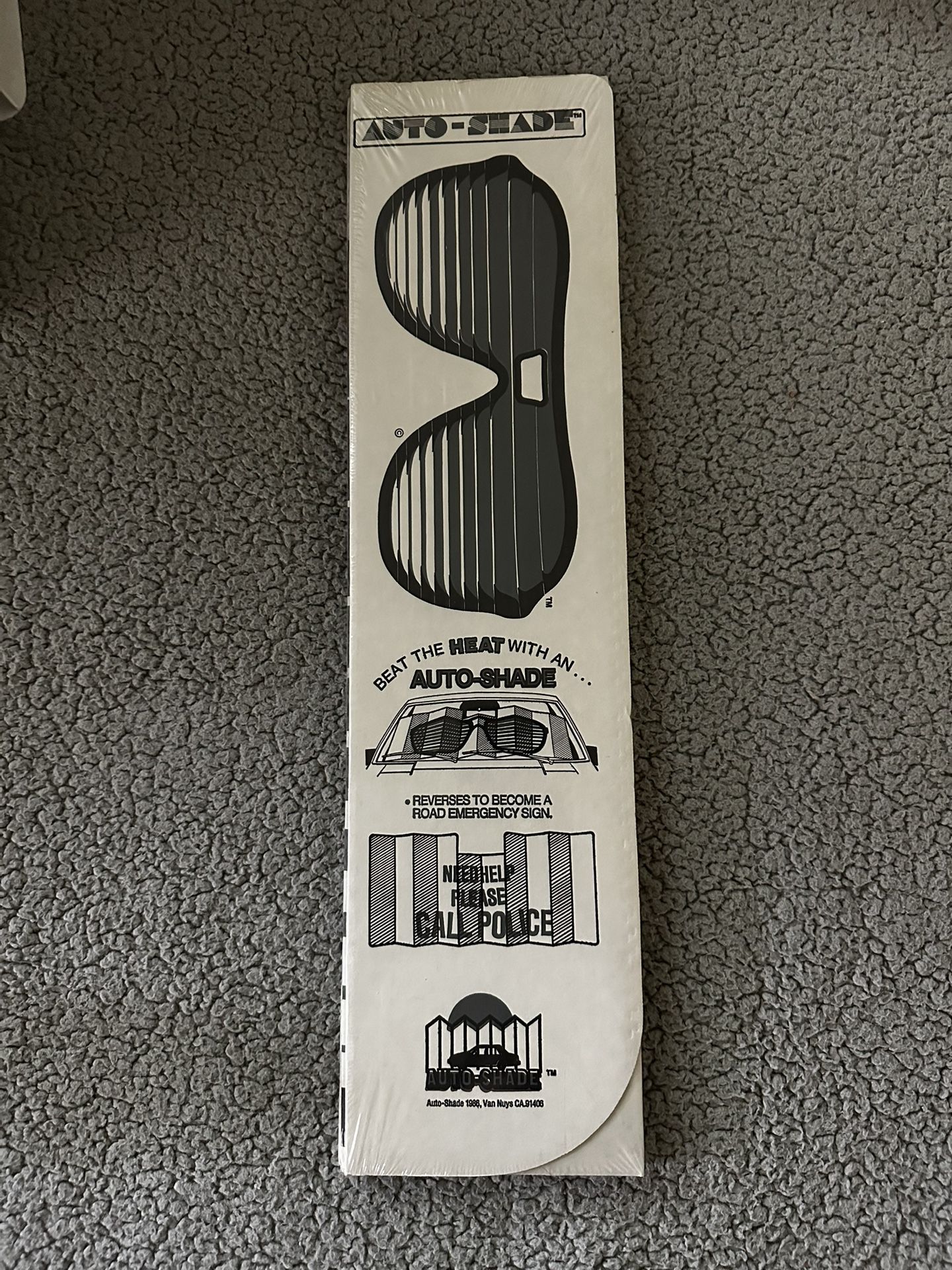 Vintage 1986 Car Shade Sealed