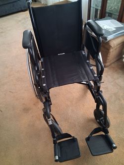 Wheelchair With 16"Wide Seat
