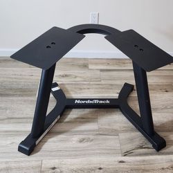 NordicTrack Adjustable Weight Plate Stand