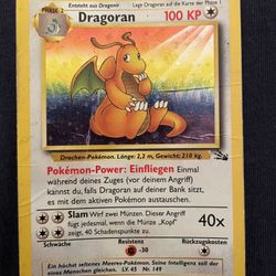 Dragoran Basic Pokemon Card