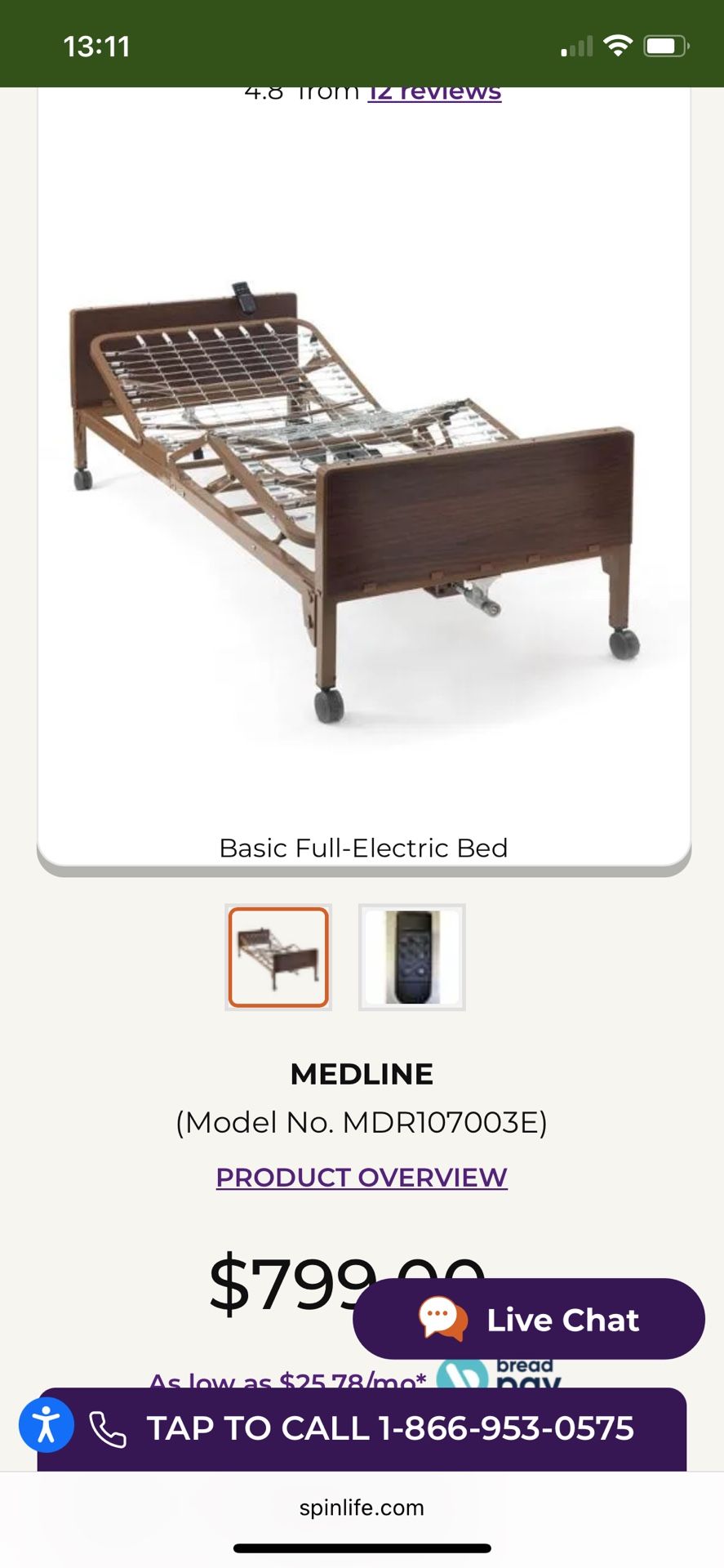 Hospital Bed Frame