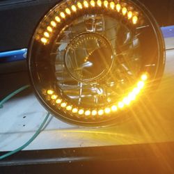 7" Rounds Custom Aftermarket LED Headlights