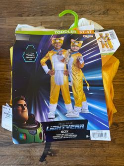 Disney Pixar Lightyear Sox Toddler Costume 3T-4T